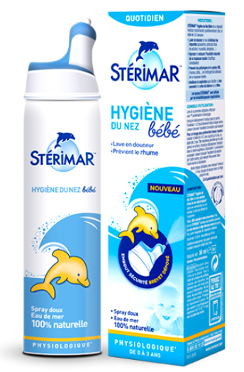 『Sterimar 』小海豚0-3歲嬰兒鹽水洗鼻噴霧 100ml