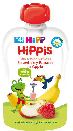 『HiPP』有機草莓香蕉蘋果唧唧裝