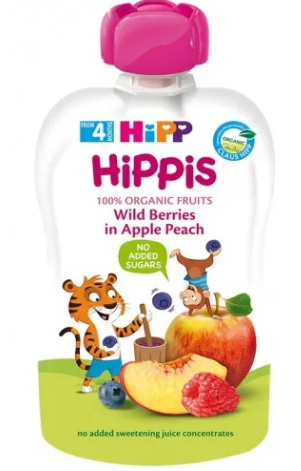 『HiPP』有機野莓蘋果蜜桃唧唧裝