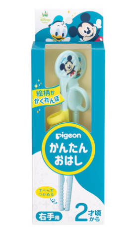 Pigeon 右手簡易筷子(米奇＆唐老鴨) 2yr+