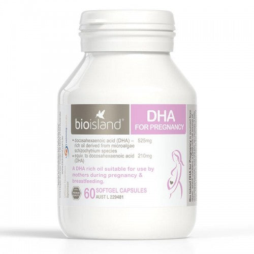 Bioisland孕期哺乳期DHA60粒
