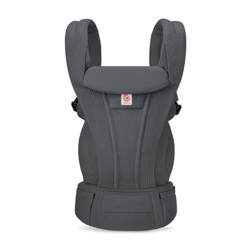 Ergobaby Omni Deluxe 全階段多用途收納透氣背帶 - 石墨灰