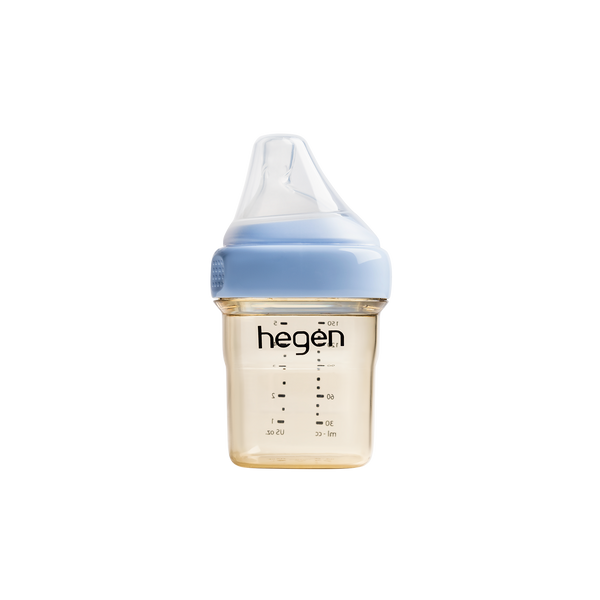 『Hegen』PPSU多功能方圓型寬口奶瓶 150ml / 5oz  藍色