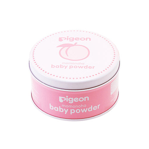 『Pigeon』桃子葉 精華嬰兒植物性爽身粉125g 