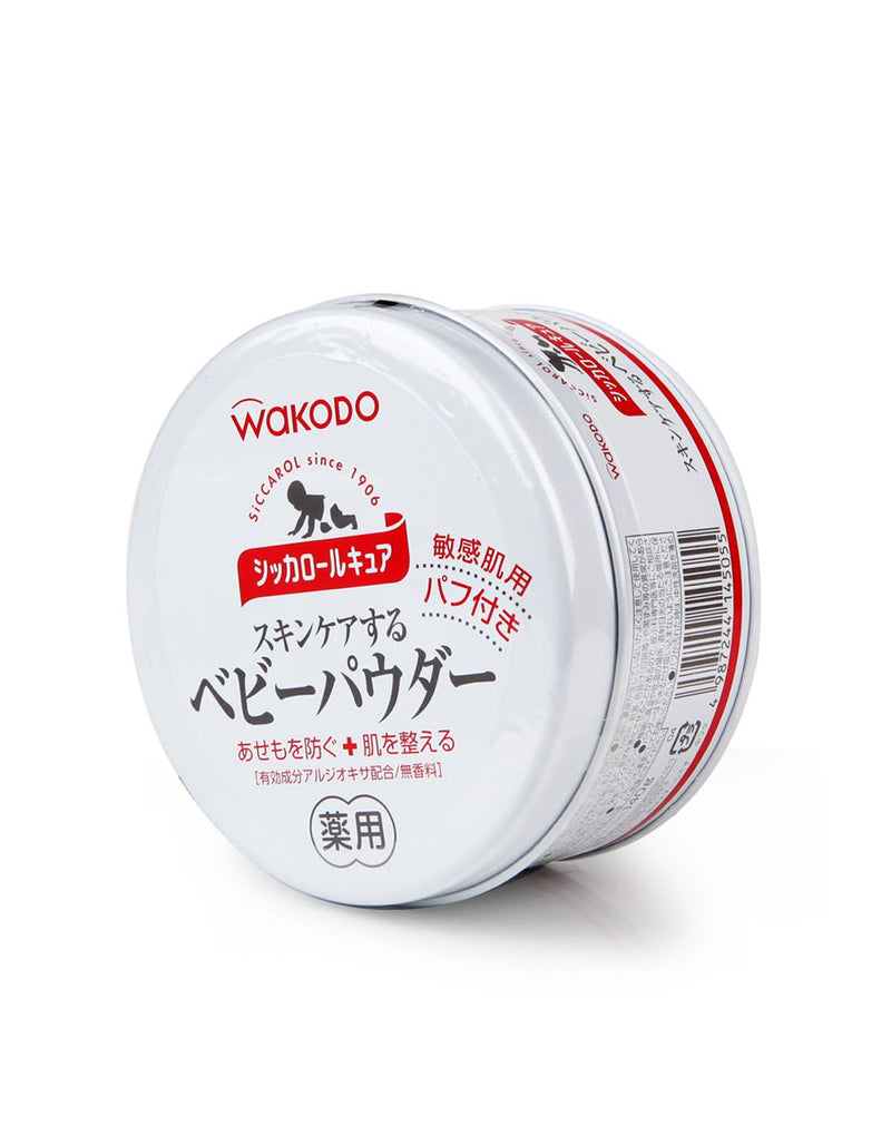 『WAKODO』Medicated SICCAROL Cure Baby Powder (with puff) 140g (Exp: )